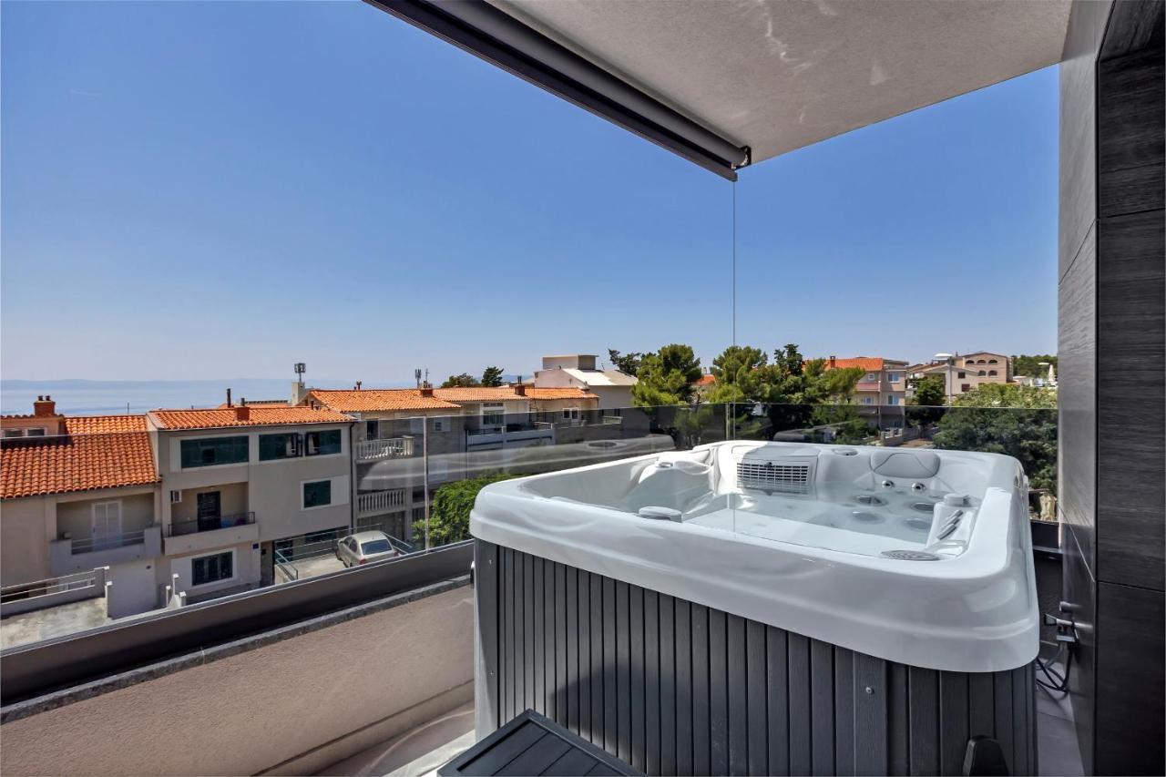 Lux Apartment Dolce Vita - Private Hottub Makarska Dış mekan fotoğraf